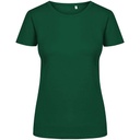 T-shirt Damski Slim Bawełna Organiczna E3095 - Forest