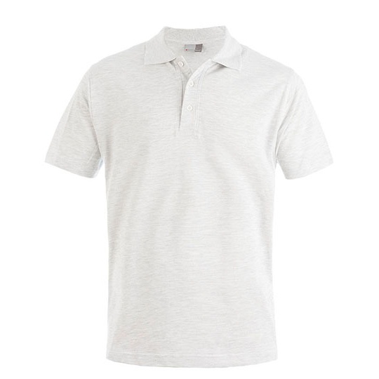 Polo Meskie Bawelniana Pika E4001 - Ash (Heather)