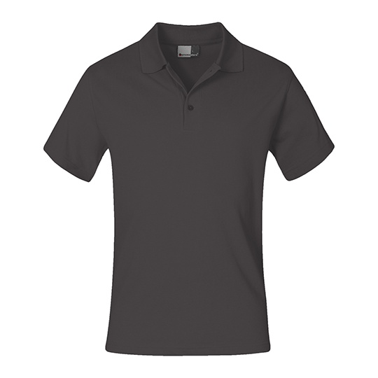 Polo Meskie Bawelniana Pika E4001 - Graphite (Solid)