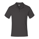Polo Męskie Bawełniana Pika E4001 - Graphite (Solid)