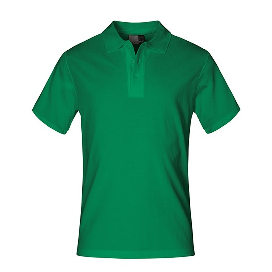Polo Meskie Bawelniana Pika E4001 - Kelly Green