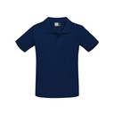 Polo Męskie Bawełniana Pika E4001 - Navy