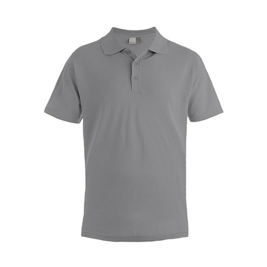 Polo Meskie Bawelniana Pika E4001 - New Light Grey (Solid)