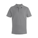 Polo Męskie Bawełniana Pika E4001 - New Light Grey (Solid)