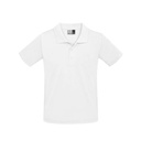 Polo Męskie Bawełniana Pika E4001 - White