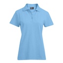 Koszulka Polo Damska Slim Bawełniana Pika E4005F - Alaskan Blue