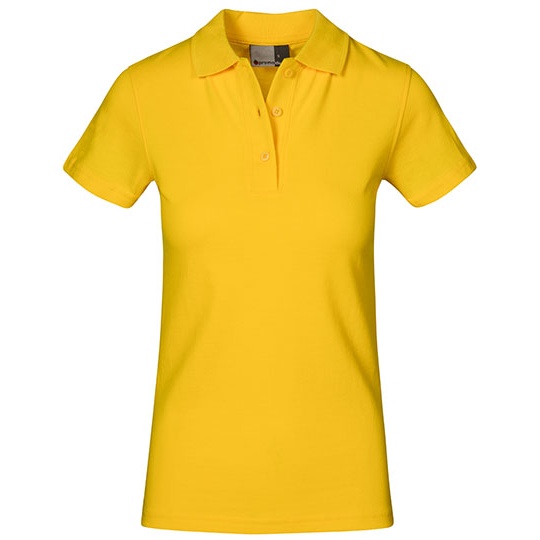 Koszulka Polo Damska Slim Bawelniana Pika E4005F - Gold