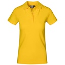 Koszulka Polo Damska Slim Bawełniana Pika E4005F - Gold
