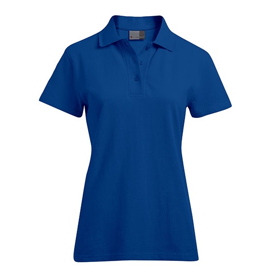 Koszulka Polo Damska Slim Bawelniana Pika E4005F - Royal