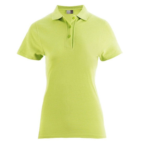 Koszulka Polo Damska Slim Bawelniana Pika E4005F - Wild Lime