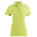 Koszulka Polo Damska Slim Bawełniana Pika E4005F - Wild Lime