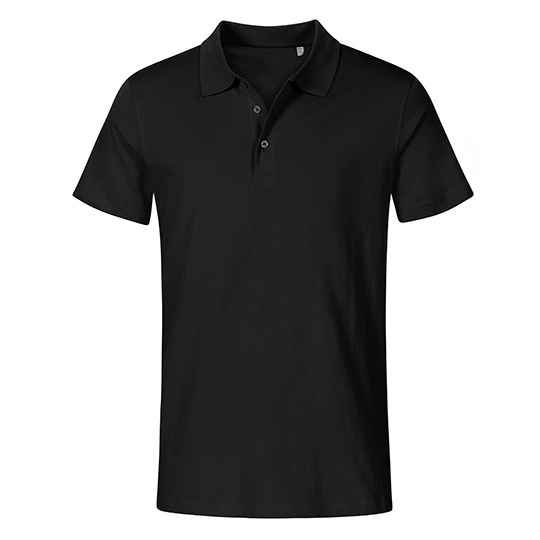 Koszulka Polo Meska Bawelniana Dekatyzowana E4020 - Black
