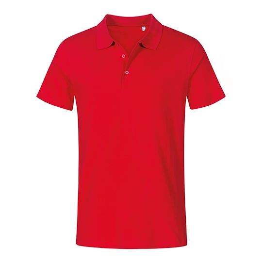 Koszulka Polo Meska Bawelniana Dekatyzowana E4020 - Fire Red