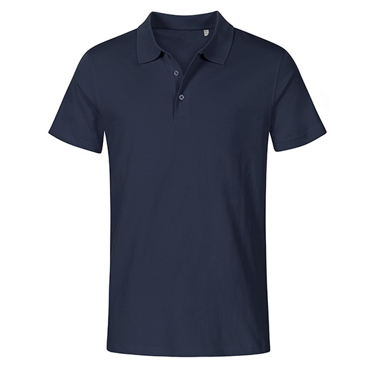 Koszulka Polo Meska Bawelniana Dekatyzowana E4020 - Navy