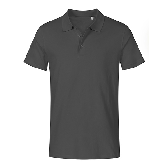 Koszulka Polo Meska Bawelniana Dekatyzowana E4020 - Steel Gray