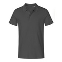 Koszulka Polo Męska Bawełniana Dekatyzowana E4020 - Steel Gray