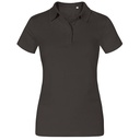 Koszulka Polo Damska Bawełniana Dekatyzowana E4025 - Charcoal (Solid)