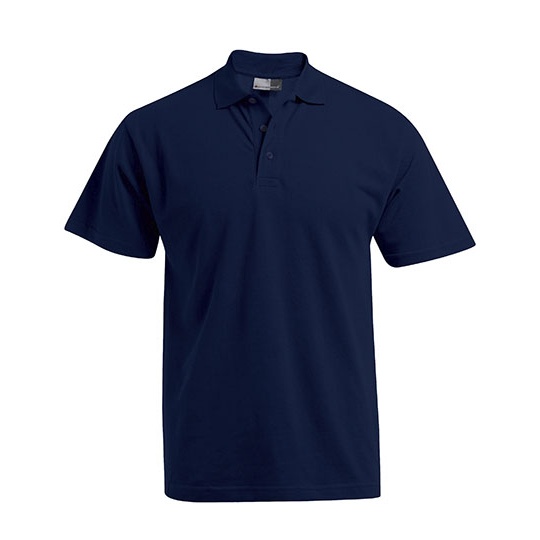 Koszulka Polo Męska Klasyczna Bawełniana Pika E4040 - Navy