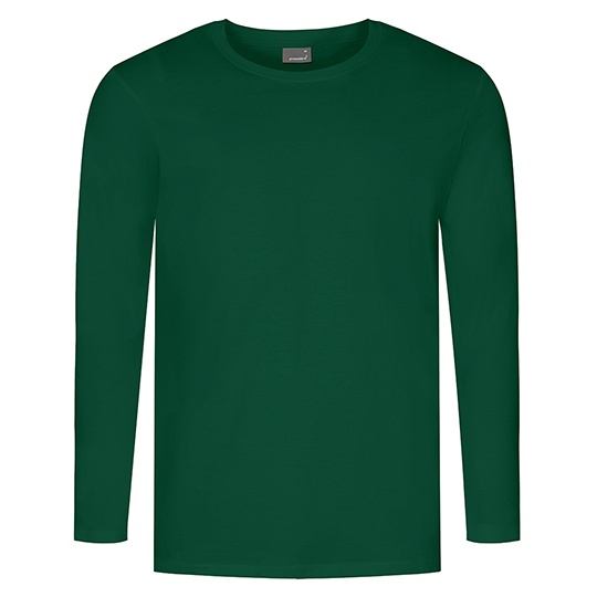 T-shirt Meski Klasyczny Czesana Bawelna E4099 - Forest