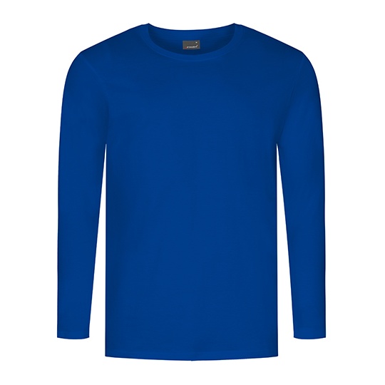 T-shirt Męski Klasyczny Czesana Bawełna E4099 - Royal