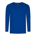 T-shirt Męski Klasyczny Czesana Bawełna E4099 - Royal