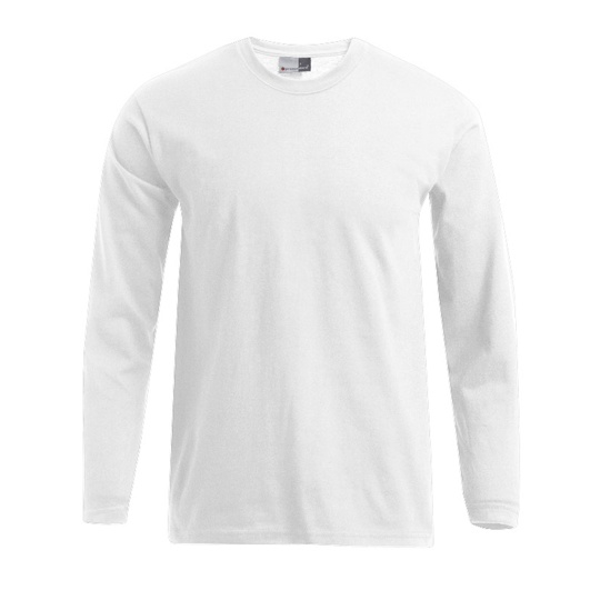 T-shirt Meski Klasyczny Czesana Bawelna E4099 - White
