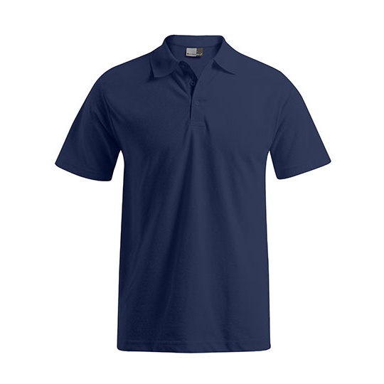 Męskie polo klasyczne E4400 - Navy