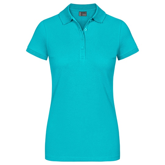 Polo Damska Mieszana Pika E4405 - Jade