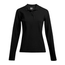 Koszulka Polo Damska Slim Bawełna Pika E4605 - Black