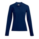 Koszulka Polo Damska Slim Bawełna Pika E4605 - Navy