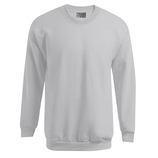 Bluza Klasyczna Bawelniana Molton E5099N - Ash (Heather)