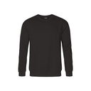 Bluza Klasyczna Bawełniana Molton E5099N - Charcoal (Solid)