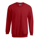 Bluza Klasyczna Bawełniana Molton E5099N - Fire Red