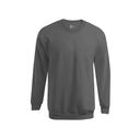 Bluza Klasyczna Bawełniana Molton E5099N - Graphite (Solid)