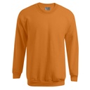 Bluza Klasyczna Bawełniana Molton E5099N - Orange