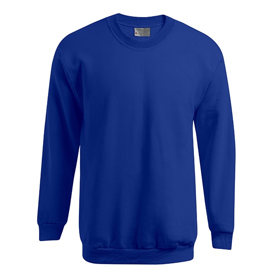 Bluza Klasyczna Bawelniana Molton E5099N - Royal