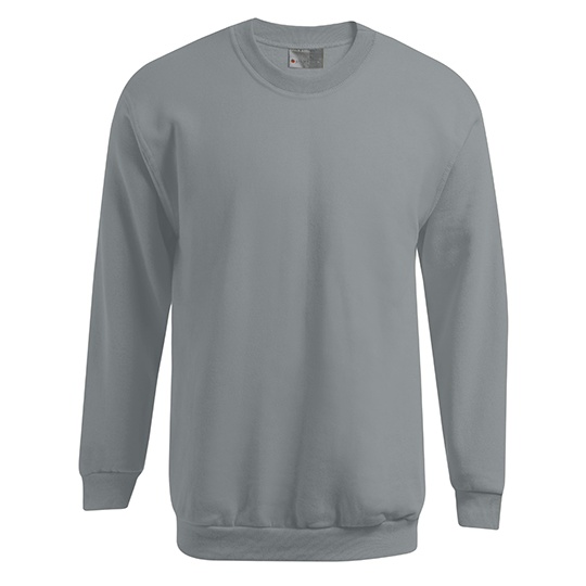 Bluza Klasyczna Bawelniana Molton E5099N - Sports Grey (Heather)