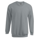 Bluza Klasyczna Bawełniana Molton E5099N - Sports Grey (Heather)