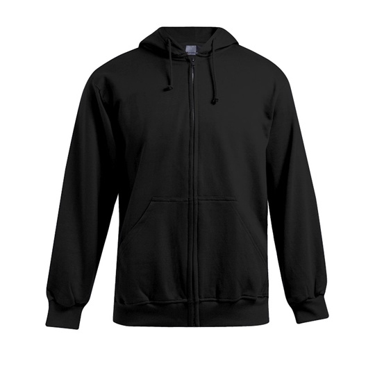Bluza Klasyczna Molton Bawelniana E5182 - Black