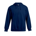 Bluza Klasyczna Molton Bawełniana E5182 - Navy