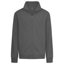 Bluza Meska Slim Bawelniana Ze Stojka E5290 - Steel Grey (Solid)