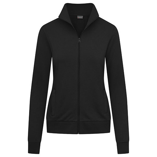 Bluza Damska Slim Bawelniana Molton E5295 - Black