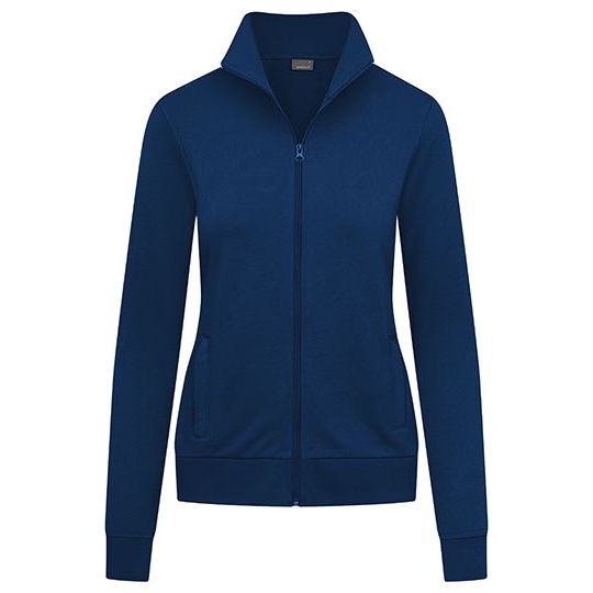 Bluza Damska Slim Bawelniana Molton E5295 - Navy