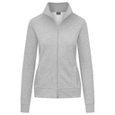 Bluza Damska Slim Bawełniana Molton E5295 - Sports Grey (Heather)