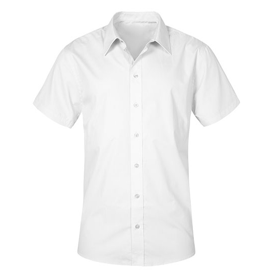 Koszula Meska Klasyczna Popelina E6300 - White