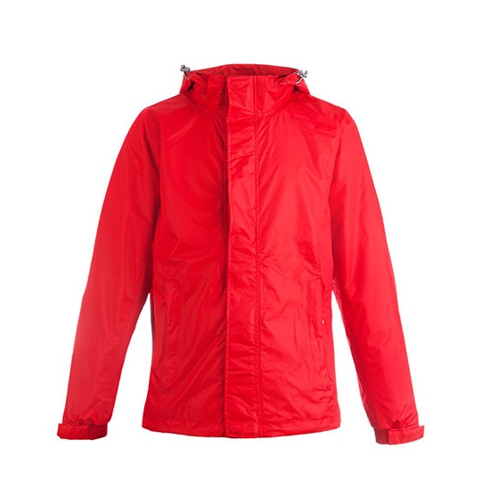 Kurtka Meska Przeciwdeszczowa 6 w 1 E7548 - Fire Red