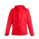 Kurtka Męska Przeciwdeszczowa 6 w 1 E7548 - Fire Red