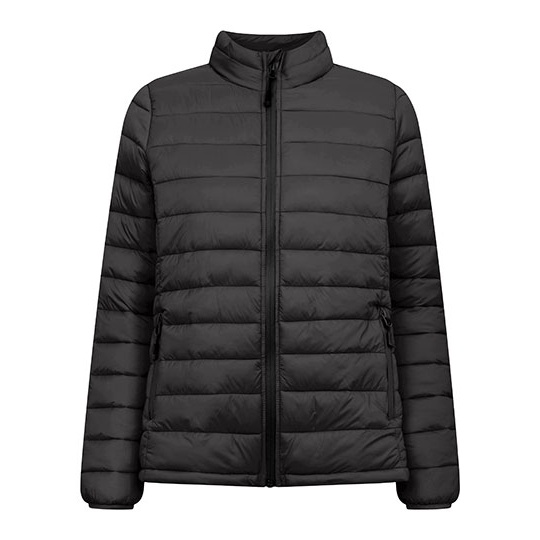 Kurtka Damska Ocieplana Wodoszczelna E7632 - Charcoal (Solid)