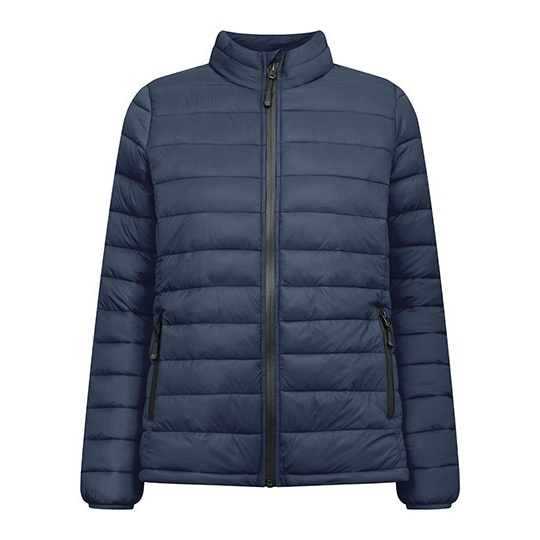 Damska kurtka ocieplana E7632 - French Navy