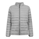 Kurtka Damska Ocieplana Wodoszczelna E7632 - New Light Grey (Solid)